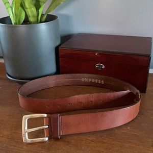 Brown Leather Belt